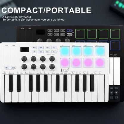IRIN SMK-25 MIDI Pad Controller Keyboard