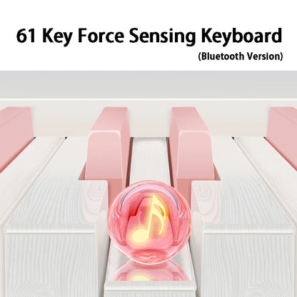 Folding Piano 61 Keys Electronic Piano Portable
