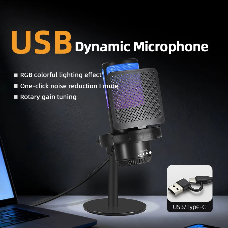 GAM-ZX798 Multi functional Desktop Microphone